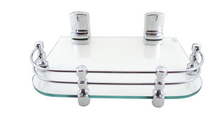 Royal Indian Craft 12 By 9 Inch Multipurpose New Look Glass Wall Shelf