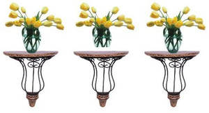 Onlineshoppee Wooden Wall Shelf