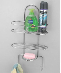 Lifetime Bathroom Rack Stainless Steel Wall Shelf