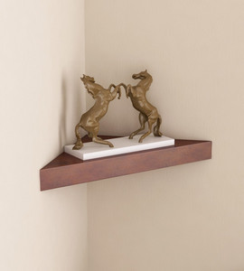 Arsalan corner by ANAS MDF Wall Shelf
