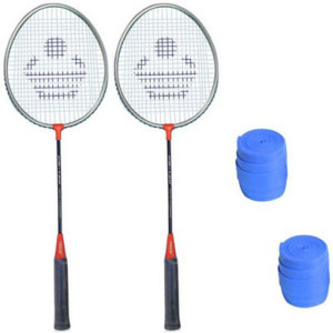 Cosco Cosco CB-120 Badminton Racket Pair With Plastic Grip ( Pack of 2 ) G5 Strung