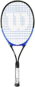 wilson grand slam xl blue, black strung tennis racquet(pack of: 1, 272 g)