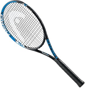head mx spark elite blue, black strung tennis racquet(pack of: 1, 275 g)