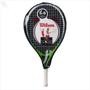 wilson us open 21 multicolor strung tennis racquet(pack of: 1, 186 g)