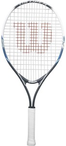 wilson us open 25 multicolor strung tennis racquet(pack of: 1, 220 g)