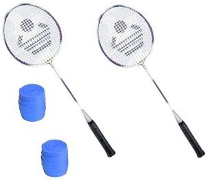 Cosco Cosco CB-885 Badminton Racket Pair With Plastic Grip ( Pack of 2 ) G5 Strung