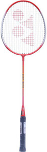 Yonex GR 303 Pack of 2 Red Strung Badminton Racquet G4 3.25 Inches, 90 g