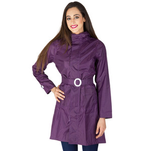 Burdy Solid Women Raincoat Buy PURPLE Burdy Solid Women Raincoat