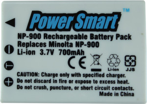 Power Smart 700mAh Replacement for Minolta NP-900 Rechargeable Li-ion Battery