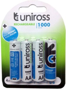 Uniross R6/AA Rechargeable Ni-MH Battery