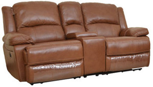 HomeTown Half-leather Powered Sectionals