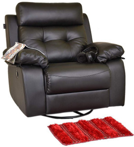 Recliners India Leatherette Manual Swivel Recliners