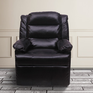 HOMESTOCK Leatherette Manual Recliners