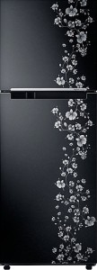 Samsung 275 L Frost Free Double Door 3 Star Refrigerator(Orcherry Pearl Black, RT29JARMABX/TL)