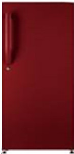 Haier 195 L Direct Cool Single Door 4 Star Refrigerator(Brushline Red, HRD-1954BR-R/E)