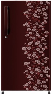 Haier 220 L Direct Cool Single Door 4 Star Refrigerator(Red Daisy, HRD-2204CRD-R/E)