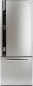Panasonic 450 L Frost Free Double Door Bottom Mount Refrigerator(Stainless Steel, NR-BW465XS)