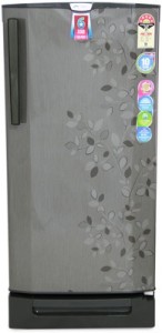 Godrej 190 L Direct Cool Single Door 4 Star Refrigerator with Base Drawer(Carbon Leaf, RD EdgePro 190PD 6.2)