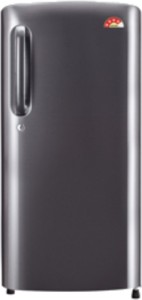 LG 190 L Direct Cool Single Door 2 Star Refrigerator(Titanium, GL-B201ATNL)