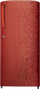 Samsung 192 L Direct Cool Single Door 3 Star Refrigerator(Royal Tendrils Red, RR19J2413RJ)
