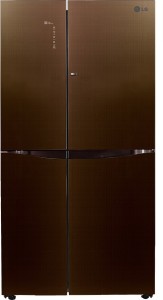 LG 679 L Frost Free Side by Side Refrigerator(Linen Brown, GC-M247UGLN)