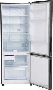 Haier 320 L Frost Free Double Door 2 Star Refrigerator(Brushline Silver, HRB-3403BS-H)