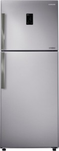 Samsung 393 L Frost Free Double Door 4 Star (2019) Refrigerator(Platinum Inox, RT39HDJTESP)