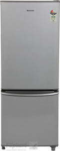 Panasonic 296 L Frost Free Double Door 2 Star Refrigerator(Stainless Steel Silver, NR-BU303SNX4)