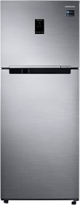 Samsung 394 L Frost Free Double Door 3 Star (2019) Refrigerator(Refined Inox, RT39K5538S9)