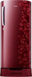 Samsung 212 L Direct Cool Single Door 5 Star Refrigerator(Orcherry Garnet Red, RR21J2835RX/TL)