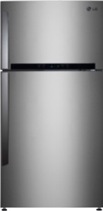 LG 420 L Frost Free Double Door 3 Star Refrigerator(Noble Steel, GL-I472HNSM)