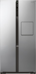 Panasonic 630 L Frost Free Side by Side Refrigerator(Stainless Steel, NR-BS63VNX)