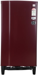 Godrej 185 L Direct Cool Single Door 2 Star Refrigerator(Wine Red, RD EDGE 185 CW 4.2)