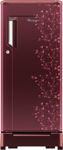 Whirlpool 185 L Direct Cool Single Door 4 Star Refrigerator with Base Drawer(Wine Imperia, 200 ICEMAGIC POWERCOOL ROY 4S)