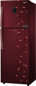 Samsung 253 L Frost Free Double Door 2 Star (2019) Refrigerator(Tender Lily Red, RT28K3922RZ)