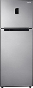 Samsung 415 L Frost Free Double Door 4 Star (2019) Refrigerator(Real Stainless, RT42HDAGESL/TL)