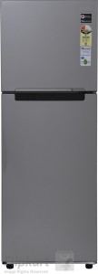 Samsung 253 L Frost Free Double Door 2 Star (2019) Refrigerator(Elective Silver, RT28K3022SE)