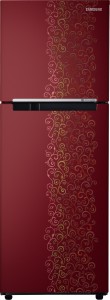 Samsung 253 L Frost Free Double Door 2 Star (2019) Refrigerator(Royal Tendril Red, RT28K3022RJ)