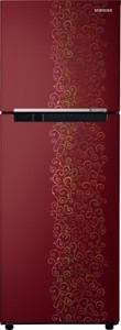 Samsung 253 L Frost Free Double Door 2 Star (2019) Refrigerator(Royal Tendril Red, RT28K3022RJ)