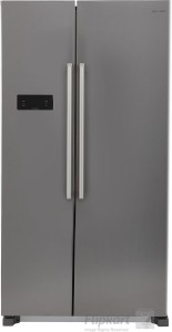 Panasonic 600 L Frost Free Side by Side Refrigerator(Silver, NR-BM601MS1N)