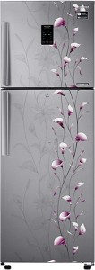 Samsung 318 L Frost Free Double Door 3 Star (2019) Refrigerator(Tender Lily Silver, RT34K3983SZ)