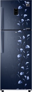 Samsung 340 L Frost Free Double Door 3 Star (2019) Refrigerator(Tender Lily Blue, RT37K3993UZ)