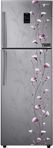 Samsung 321 L Frost Free Double Door 4 Star Refrigerator(Tender Lily Silver, RT33JSMFESZ/TL)