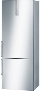 Bosch 509 L Frost Free Double Door 2 Star Refrigerator(Silver, KGN57AI50I)