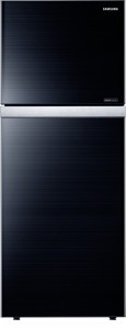 Samsung 415 L Frost Free Double Door 4 Star (2019) Refrigerator(Glass Black, RT42HAUDEGL)