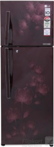 LG 284 L Frost Free Double Door 4 Star Refrigerator(Scarlet Florid, GL-I302RSFL)