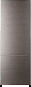 Haier 320 L Frost Free Double Door 3 Star Refrigerator(Brushline Silver, HRB-3403BS)