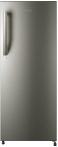 haier 213 l direct cool single door 5 star refrigerator(grey, hrd-2406bs-h)