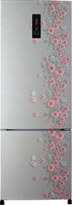 Haier 345 L Frost Free Double Door 3 Star Refrigerator(Silver Liana, HRB-3653PSL-H)