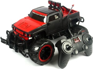 red remote control monster truck